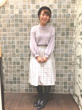 「メチャカリ」｜mさん（レディース・159cm）の秋コーディネート