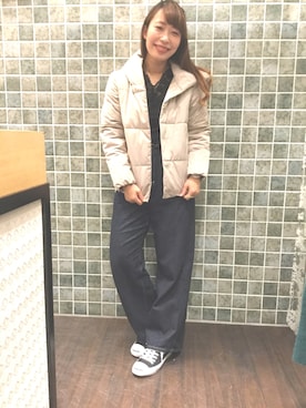 「メチャカリ」｜mさん（レディース・159cm）の秋コーディネート
