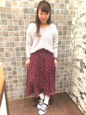 「メチャカリ」｜mさん（レディース・159cm）の秋コーディネート
