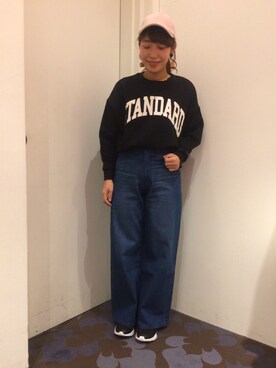 mさん（レディース・159cm）の冬コーディネート