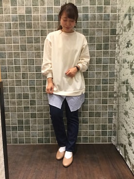 mさん（レディース・159cm）の冬コーディネート