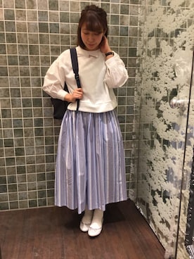 mさん（レディース・159cm）の冬コーディネート