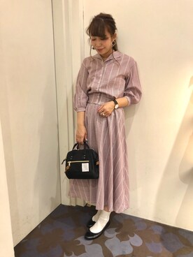 mさん（レディース・159cm）の春コーディネート