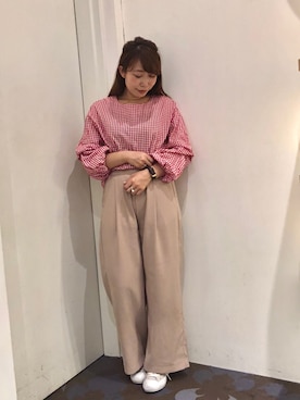 mさん（レディース・159cm）の春コーディネート