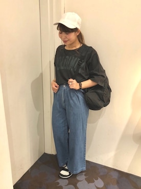 「Teva×靴下」｜mさん（レディース・159cm）の春コーディネート