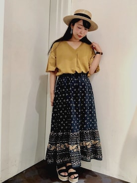 mさん（レディース・159cm）の春コーディネート
