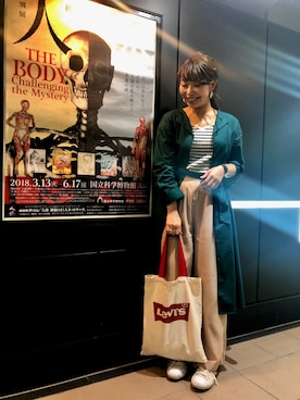 mさん（レディース・159cm）の春コーディネート