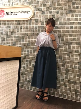 「スカーチョ」｜「アイテム（その他）」を使った、mさん（レディース・159cm）の春コーディネート