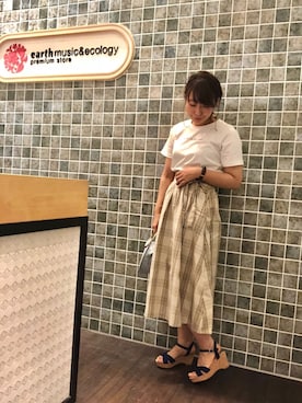 「オリエンタルトラフィック」｜「アイテム（その他）」を使った、mさん（レディース・159cm）の夏コーディネート