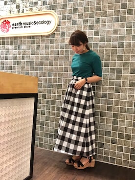 mさん（レディース・159cm）の夏コーディネート