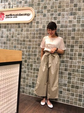 mさん（レディース・159cm）の夏コーディネート