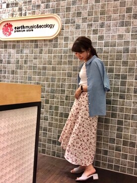 「オリエンタルトラフィック」｜「アイテム（アクセサリー）」を使った、mさん（レディース・159cm）の春コーディネート