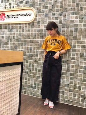 mさん（レディース・159cm）の夏コーディネート