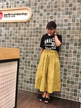 「スカーチョ」｜「アイテム（その他）」を使った、mさん（レディース・159cm）の夏コーディネート