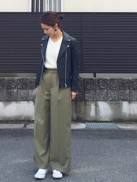 tomoさん（レディース・153cm）の冬コーディネート