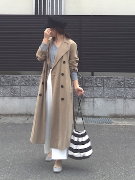 tomoさん（レディース・153cm）の春コーディネート