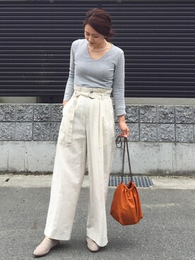 tomoさん(レディース・153cm)の春コーディネート