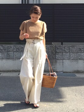 tomoさん(レディース・153cm)の夏コーディネート