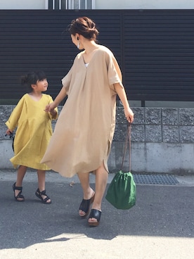 「ドラフトアダムエロペ」｜tomoさん（レディース・153cm）の夏コーディネート