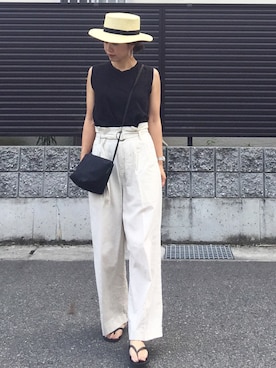 tomoさん(レディース・153cm)の夏コーディネート