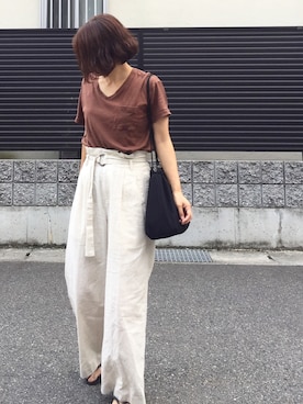 tomoさん(レディース・153cm)の夏コーディネート