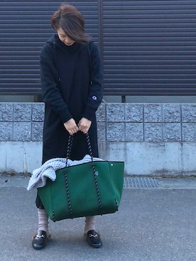 tomoさん（レディース・154cm）の冬コーディネート