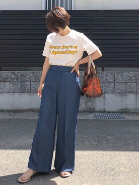 tomoさん（レディース・154cm）の夏コーディネート