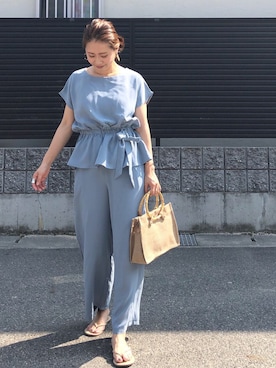 tomoさん(レディース・154cm)の夏コーディネート