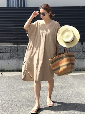 tomoさん(レディース・154cm)の夏コーディネート