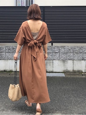 tomoさん（レディース・154cm）の夏コーディネート
