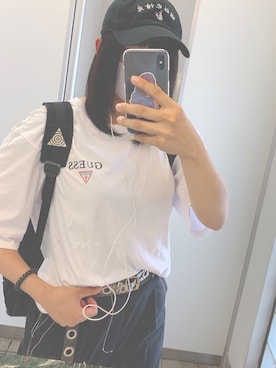 「REBERTAS（リベルタス）のアイテム」を使った、空さん（レディース・168cm）の夏コーディネート