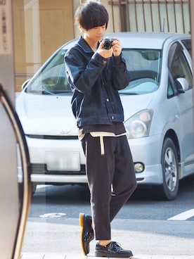 げんじさん（メンズ・175cm）の春コーディネート