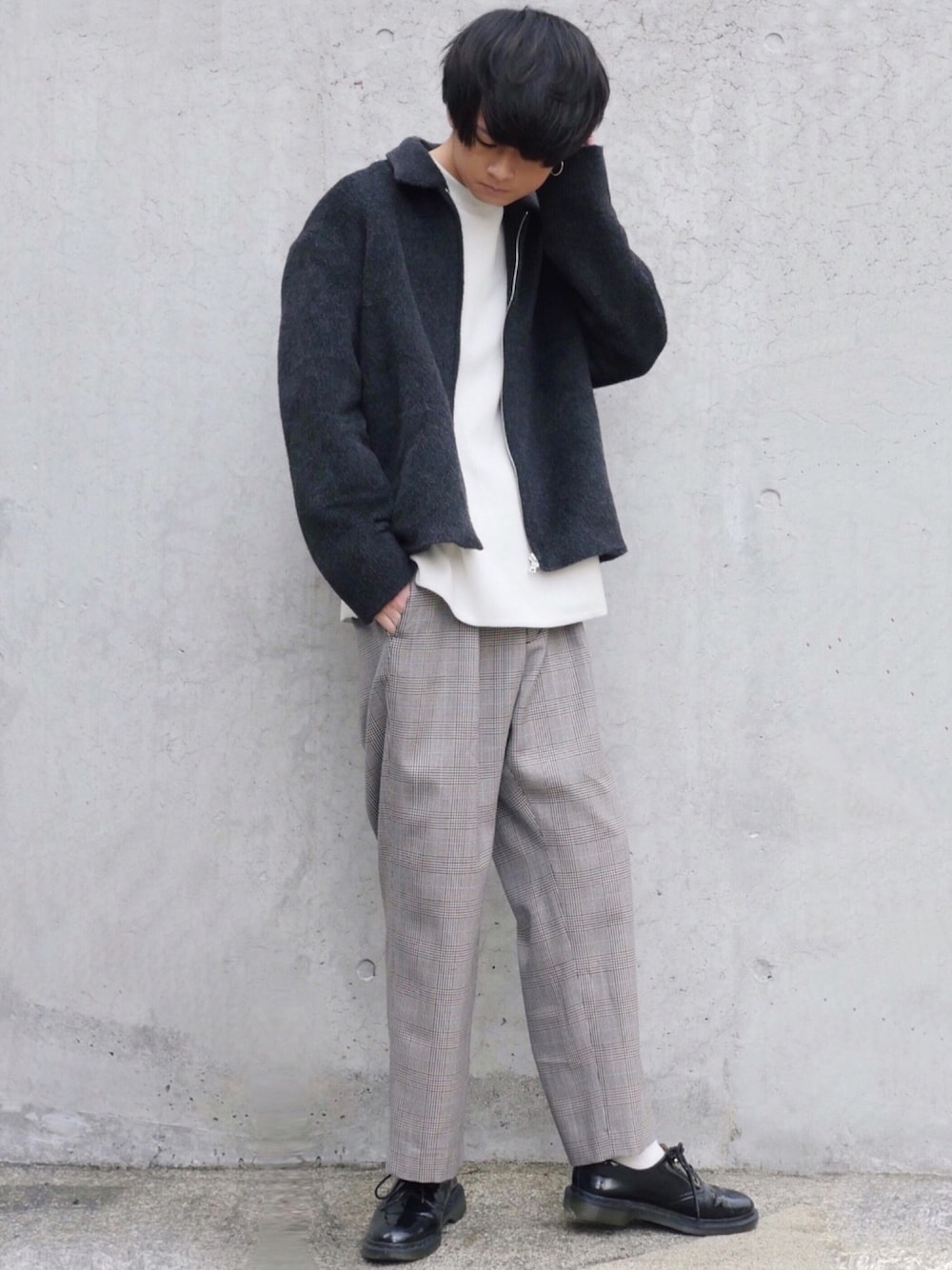 AURALEE BABY ALPACA ZIP BLOUSONを使ったWEARISTAのメンズ人気