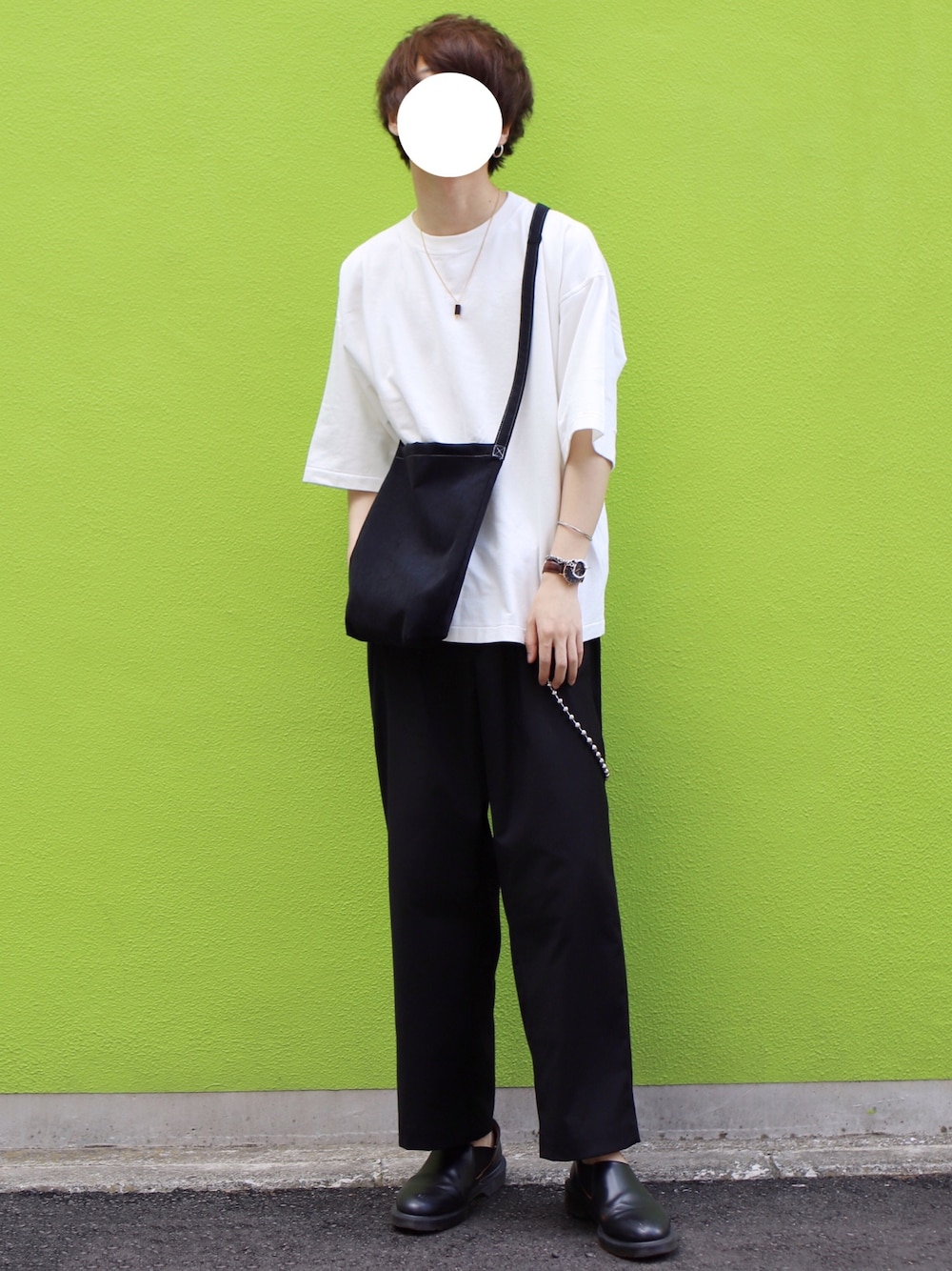 バッグ genji げんじ｜LIDNMのショルダーバッグを使ったコーディネート - WEAR