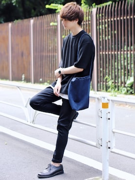 「UNITED ARROWS（ユナイテッドアローズ）のアイテム」を使った、げんじさん（メンズ・175cm）の夏コーディネート