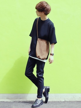 「UNITED ARROWS（ユナイテッドアローズ）のアイテム」を使った、げんじさん（メンズ・175cm）の夏コーディネート