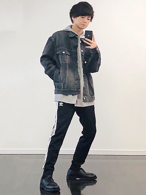 搭配トラックパンツ [sst track pants] オリジナルス的時尚穿搭總 