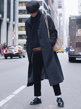 Calvin Klein（カルバン・クライン）のステンカラーコートを使った人気