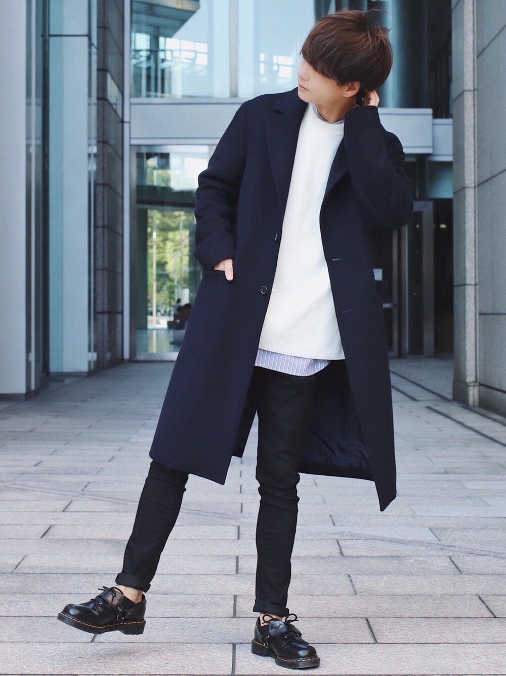 げんじ│LIDNM Overcoat Looks - WEAR