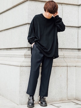 げんじさん（メンズ・175cm）の冬コーディネート