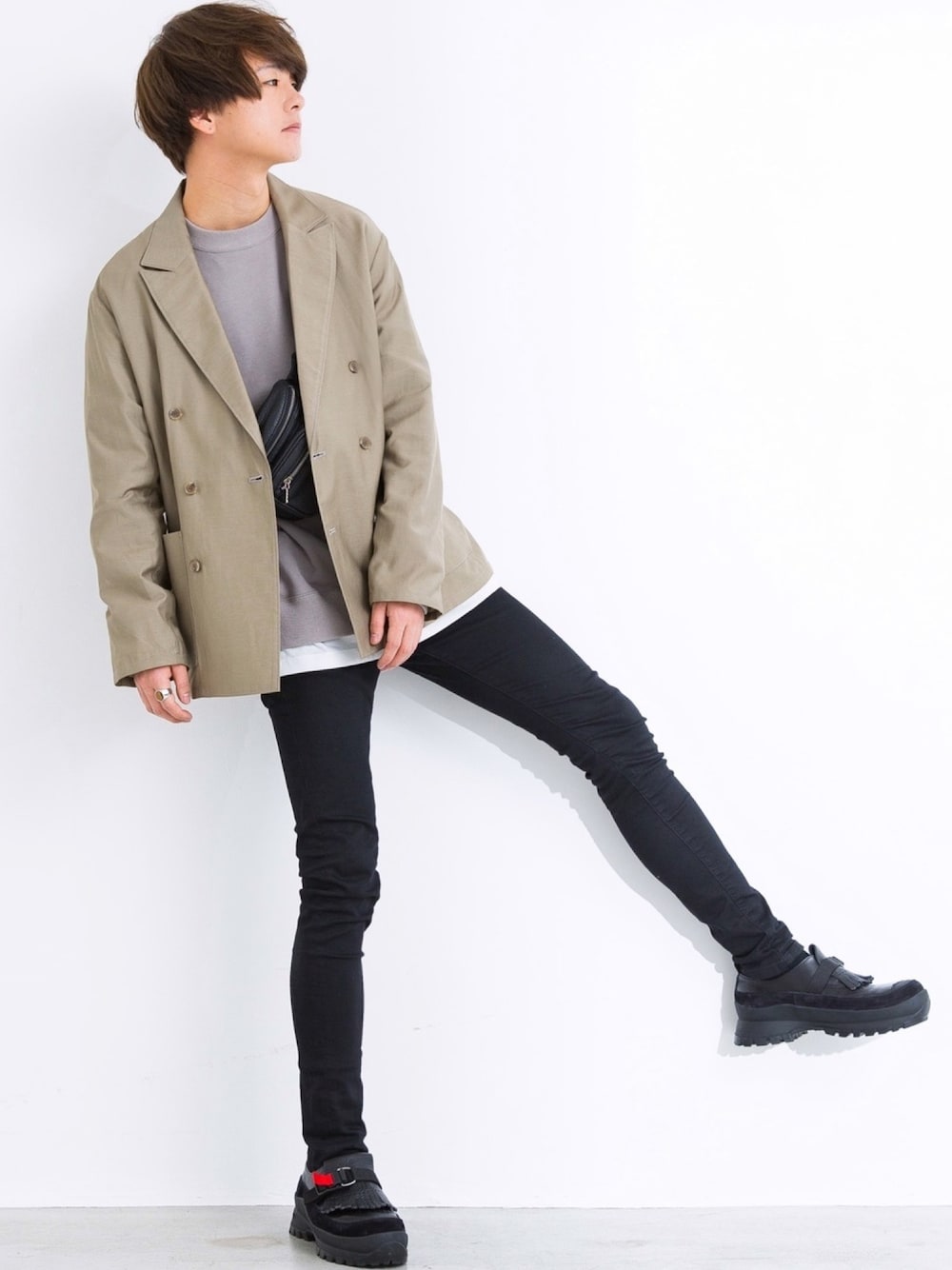 LIDNM（リドム）の「VISCOSE LINEN W JACKET（テーラードジャケット