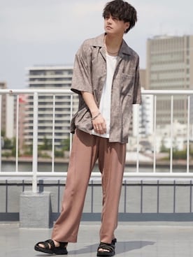 げんじさん（メンズ・175cm）の夏コーディネート