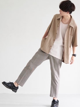 げんじさん（メンズ・175cm）の夏コーディネート