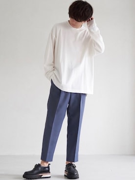 「BODY WILD（ボディーワイルド）のアイテム」を使った、げんじさん（メンズ・175cm）の秋コーディネート