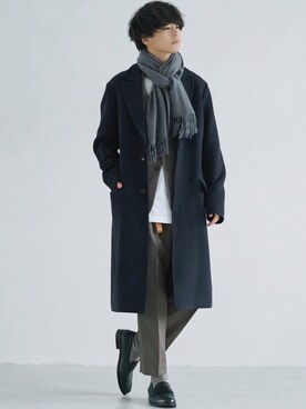 L'Appartement Relax Wool Coatグレー