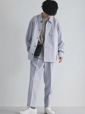 「UNIQLO（ユニクロ）のアイテム（スニーカー）」を使った、げんじさん（メンズ・175cm）の春コーディネート