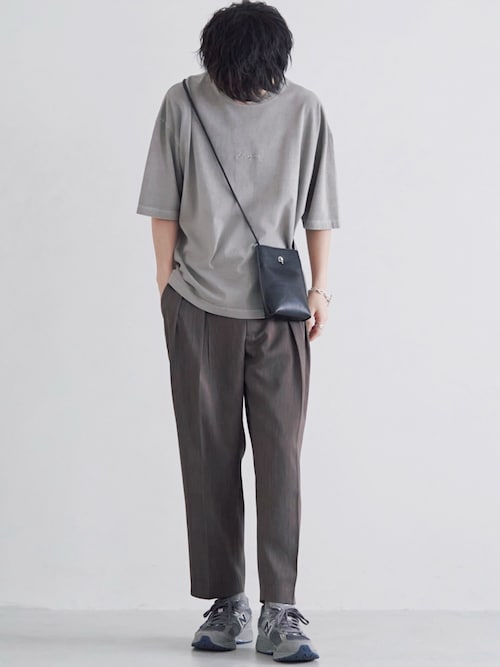 EMBROIDERY PIGMENT OVERSIZED T-SHIRT（Tシャツ/カットソー