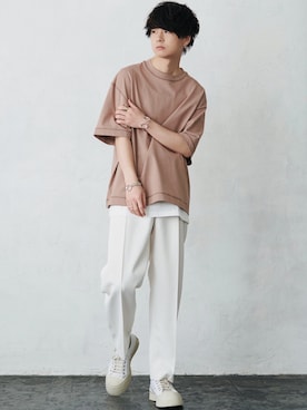 げんじさん（メンズ・175cm）の春コーディネート