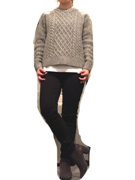 charmiiさん（レディース・158cm）の冬コーディネート