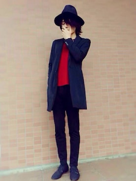 deneiさん（メンズ・172cm）の冬コーディネート